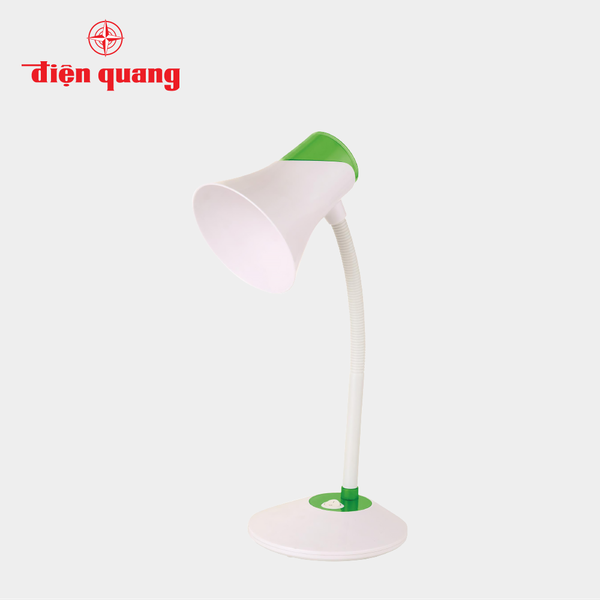 DRAFT Đèn bàn bảo vệ thị lực Điện Quang ĐQ DKL15 WG B (Màu trắng-xanh lá cây, bóng led daylight