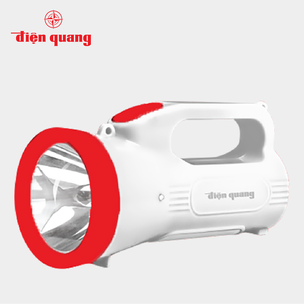 DRAFT Đèn Pin LED Điện Quang ĐQ PFL07 R WR (Pin sạc, Trắng - Đỏ)