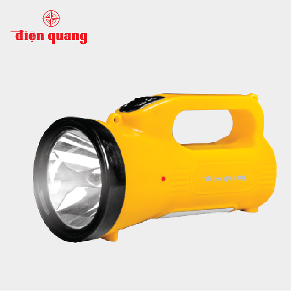 DRAFT Đèn Pin LED Điện Quang ĐQ PFL07 R YBL (Pin Sạc, Vàng - Đen)