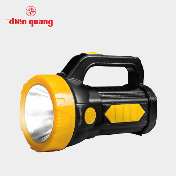 DRAFT Đèn Pin LED Điện Quang ĐQ PFL09 R BLY (Pin Sạc, Đen - Vàng)