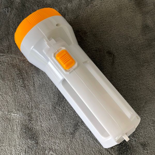 DRAFT Đèn Pin LED Điện Quang ĐQ PFL06 R WY (Pin sạc, Trắng - Vàng)