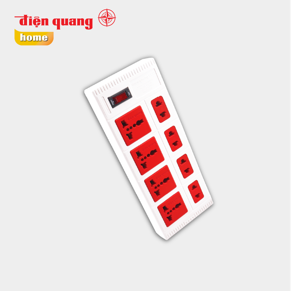 Ổ cắm Điện Quang ECO ĐQ ESK 8ECO ( 8 Lỗ )