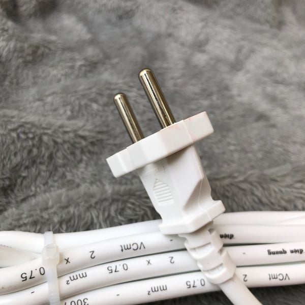 Ổ cắm Điện Quang ĐQ ESK DBW103USB ( Kiểu tàu siêu tốc, 3 lỗ 3 chấu, 2 USB, màu trắng )