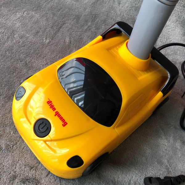 DRAFT Đèn bàn Điện Quang ĐQ DKL05 BW (kiểu xe hơi, vàng đen, bóng warmwhite)