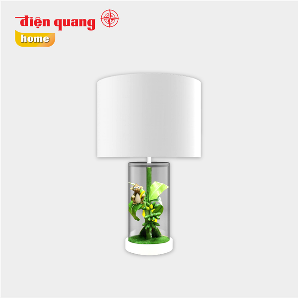 Đèn thủy tinh trang trí Điện Quang ĐQ DCL09 WW ( thân hình trụ, cây chuối, bóng LED, Warmwhite )