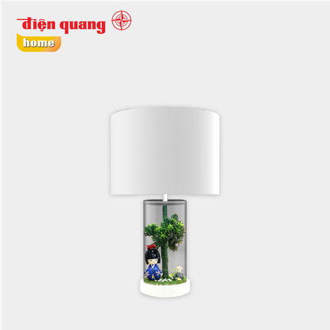 Đèn thủy tinh trang trí Điện Quang ĐQ DCL13 WW ( thân hình trụ, kimono, bóng LED, Warmwhite )