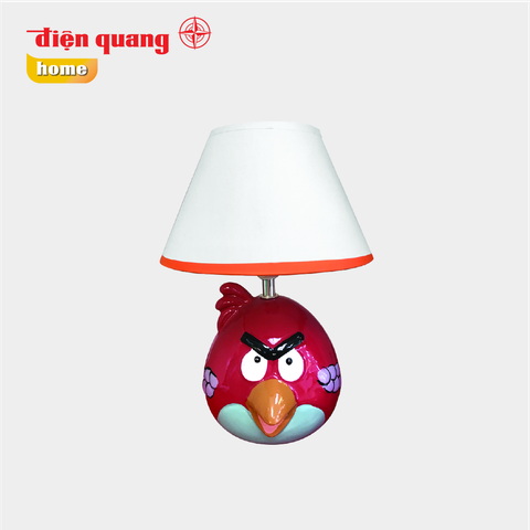 Đèn gốm sứ trang trí Điện Quang ĐQ DL13 WW ( Thân hình chim đỏ, bóng Led 5W, warmwhite )