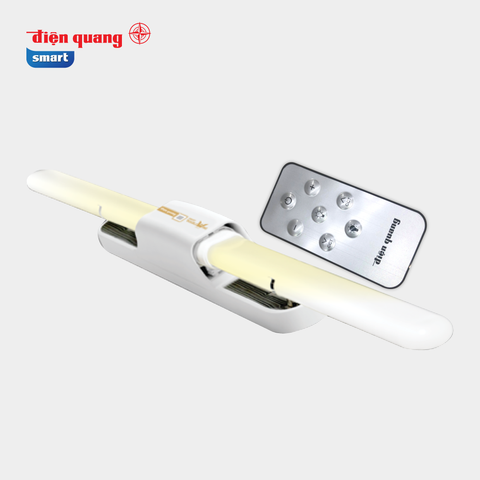 Bộ đèn LED Doublewing SMART Điện Quang ĐQ LED DW01IRM 367CCT ( 36W, điều chỉnh độ sáng và nhiệt độ màu, nhôm nhựa )