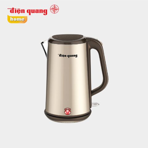 Ấm đun nước cao cấp Điện Quang ĐQ EKT08 1818 ( 1800W, 1.8L, inox 304, vỏ 3 lớp )