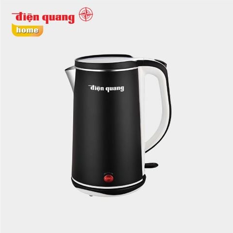 Ấm đun nước cao cấp Điện Quang ĐQ EKT11 1818 BL ( 1800W, 1.8L, inox 304, vỏ 2 lớp, màu đen )