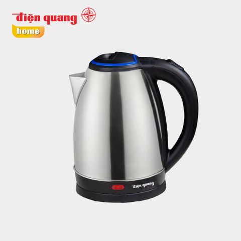 Ấm đun nước siêu tốc Điện Quang ĐQ EKT12 1518 BL ( 1500W, 1.8L, inox 201 bóng, nhựa PP màu đen )