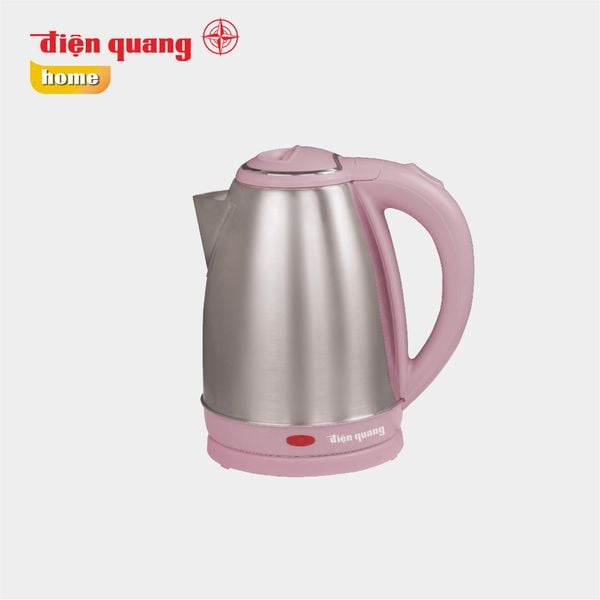 Ấm đun nước siêu tốc Điện Quang ĐQ EKT14 1518 ( 1500W, 1.8L, inox 201 mờ, nhựa PP )
