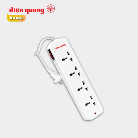 Ổ cắm Điện Quang ĐQ ESK02 ( 4 lỗ 3 chấu )