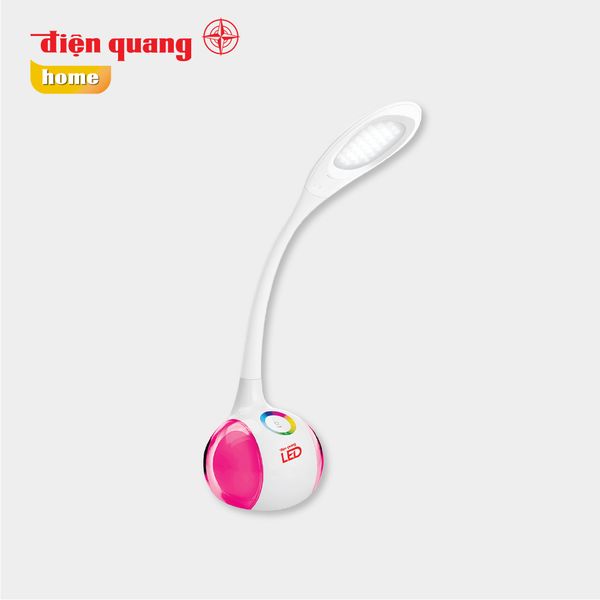 Đèn bàn sạc LED Bảo vệ thị lực Điện Quang ĐQ LDL06B 5W ( Pin Lithium, 5W, màu trắng, có đèn ngủ )