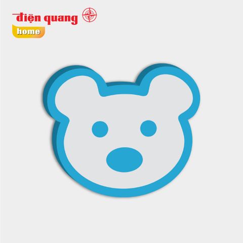 Đèn ngủ cảm biến LED Điện Quang ĐQ LNL02 WW ( Cảm biến quang, hình con gấu, ánh sáng vàng )