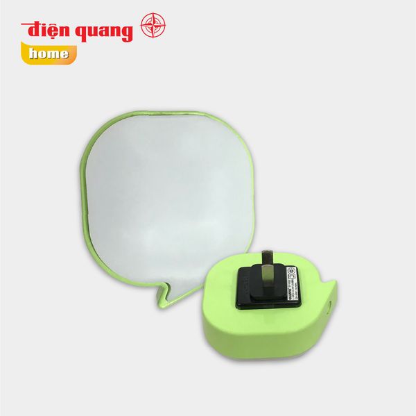 Đèn ngủ cảm biến LED Điện Quang ĐQ LNL09 WW ( Cảm biến quang, hình tin nhắn, ánh sáng trắng )