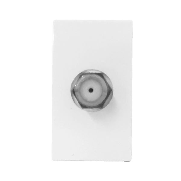 Ổ cắm cáp tivi ĐQ IW1 TVO W - trực diện
