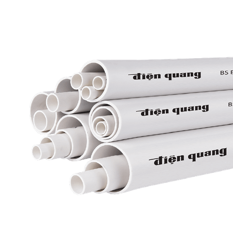 Ống nhựa trắng luồn dây điện NEW