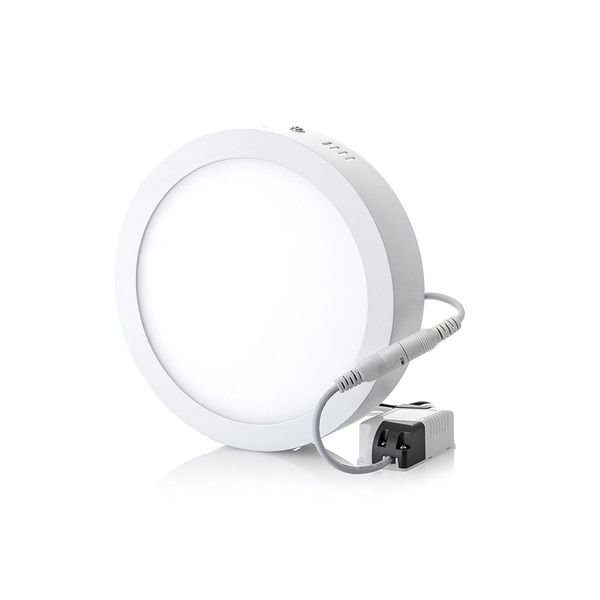 Bộ đèn LED Panel tròn lắp nổi Omega 3 - 24765 D300 (24w, 3000K, B2B)