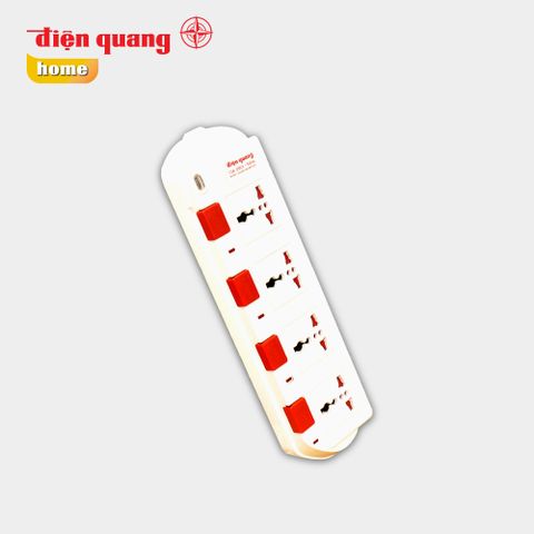 Ổ cắm Điện Quang ĐQ ESK SM740SL ( 4 lỗ 3 chấu )