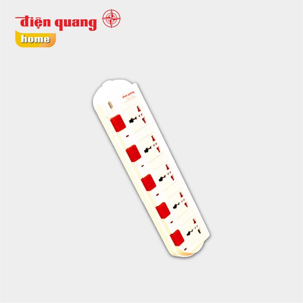 Ổ cắm Điện Quang ĐQ ESK SM750SL ( 5 lỗ 3 chấu )