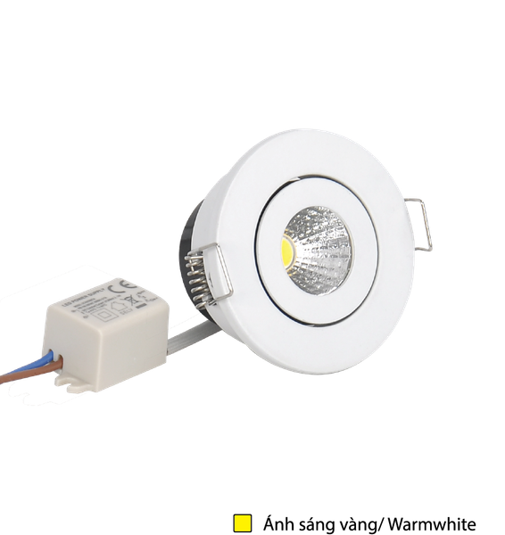Bộ đèn LED ốp tủ Điện Quang ĐQ LEDCAL02 03727 (3W, warmwhite)