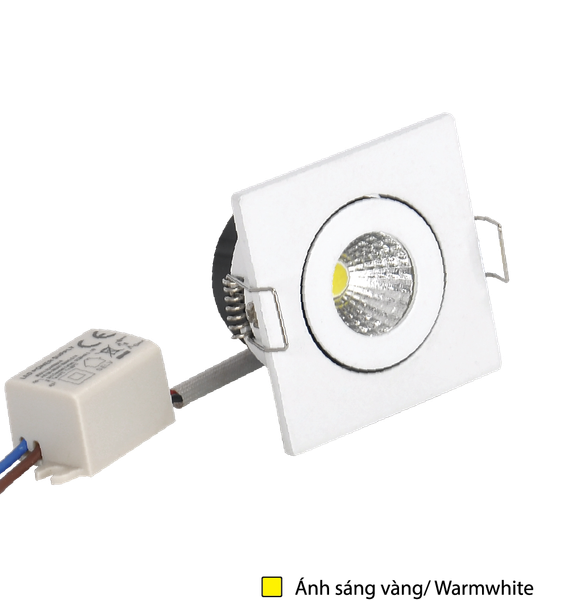 Bộ đèn LED ốp tủ Điện Quang ĐQ LEDCAL03 03727 (3W, warmwhite)