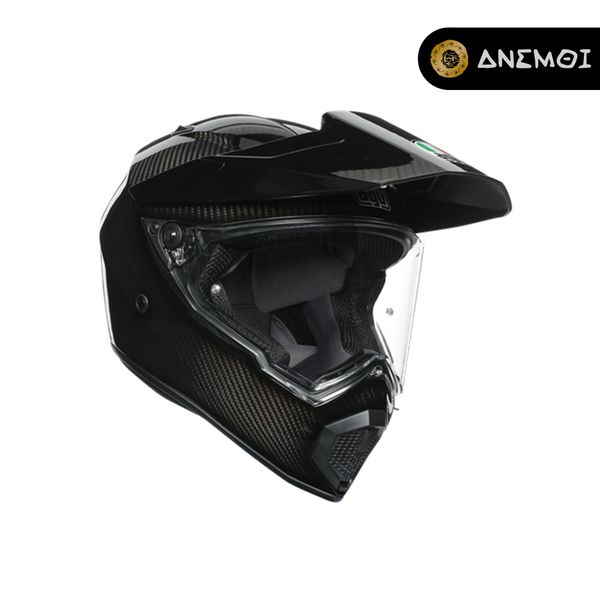  Mũ bảo hiểm Dual Sport AGV AX9 - GLOSSY CARBON 
