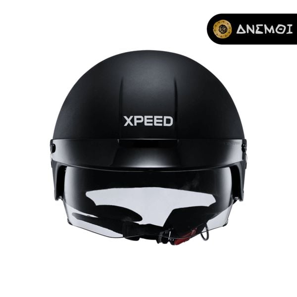  Mũ bảo hiểm nửa đầu XPEED IS-2V - MATT BLACK 