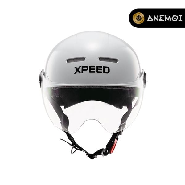  Mũ bảo hiểm nửa đầu có kính XPEED VIVO 20M - WHITE 