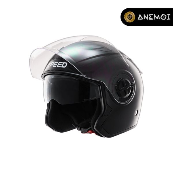  Mũ bảo hiểm 3/4 HJC - XPEED NEX30 - METAL BLACK 