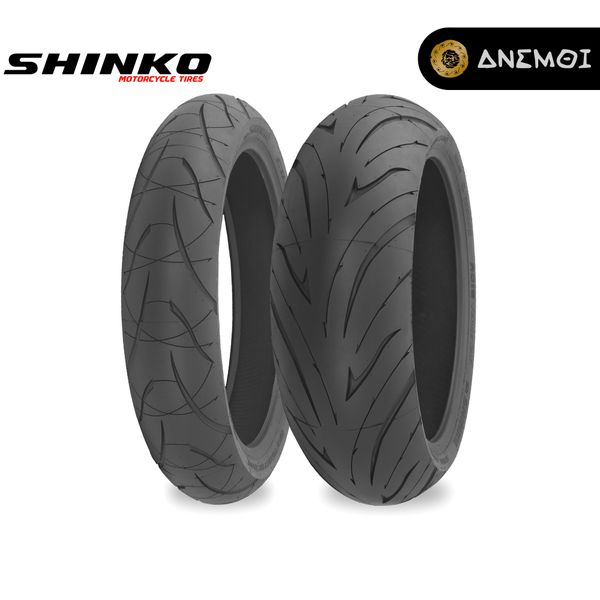  Vỏ xe SHINKO VERGE 2X DUAL COMPOUND RADIAL 