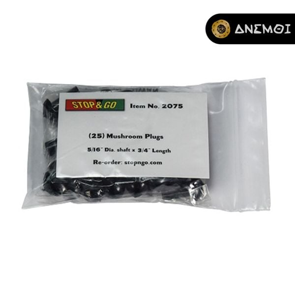  Bộ 25 đầu nấm vá lốp STOP&GO 2075 