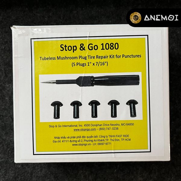  Bộ phụ kiện nấm vá Stop&Go 1080 loại lớn 