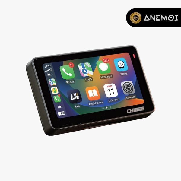  Màn hình thông minh CHIGEE XR-2 - Camera Kép | Apple CarPlay | Android Auto 