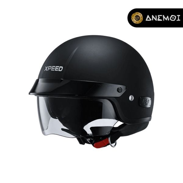  Mũ bảo hiểm nửa đầu XPEED IS-2V - MATT BLACK 