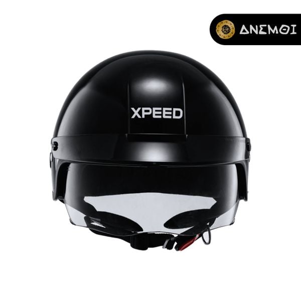  Mũ bảo hiểm nửa đầu XPEED IS-2V - BLACK 