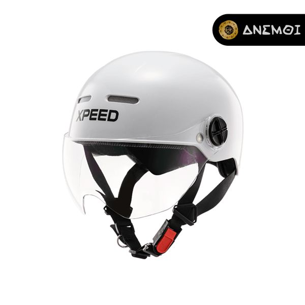  Mũ bảo hiểm nửa đầu có kính XPEED VIVO 20M - WHITE 