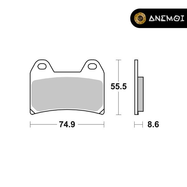  Má phanh trước SBS 706HS cho KTM Super Adventure R (2019) 