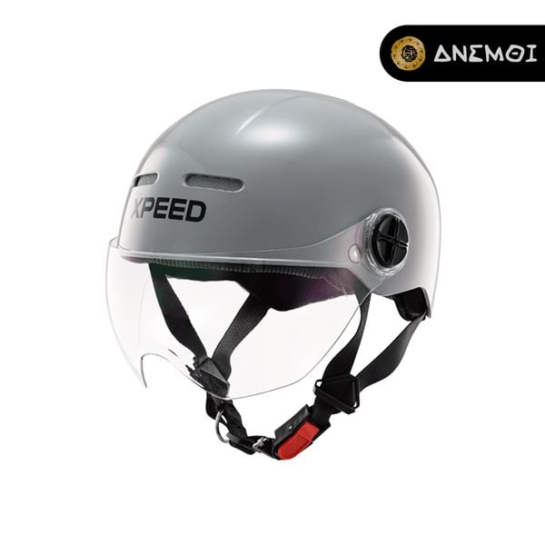  Mũ bảo hiểm nửa đầu có kính XPEED VIVO 20M - N.GRAY 