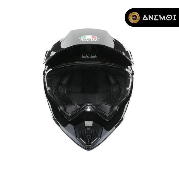  Mũ bảo hiểm Dual Sport AGV AX9 - GLOSSY CARBON 