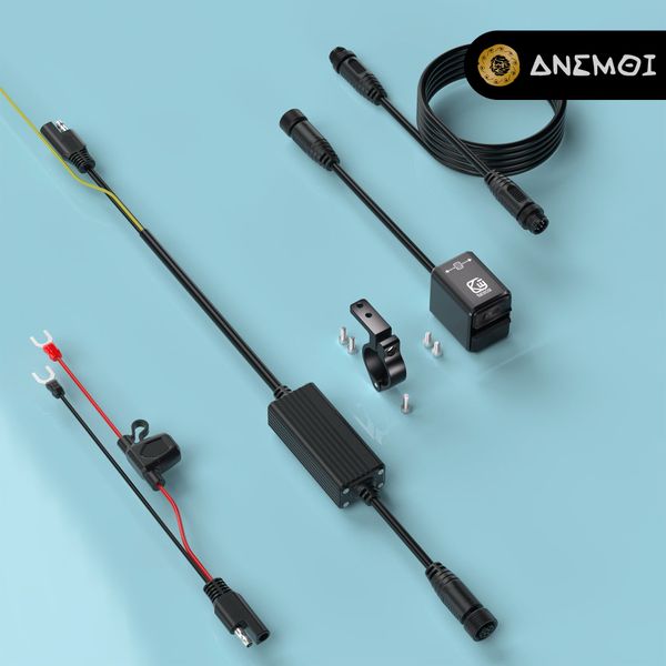  Cổng sạc USB 100W hai chiều dành cho xe máy, xe mô-tô KEWIG B13 