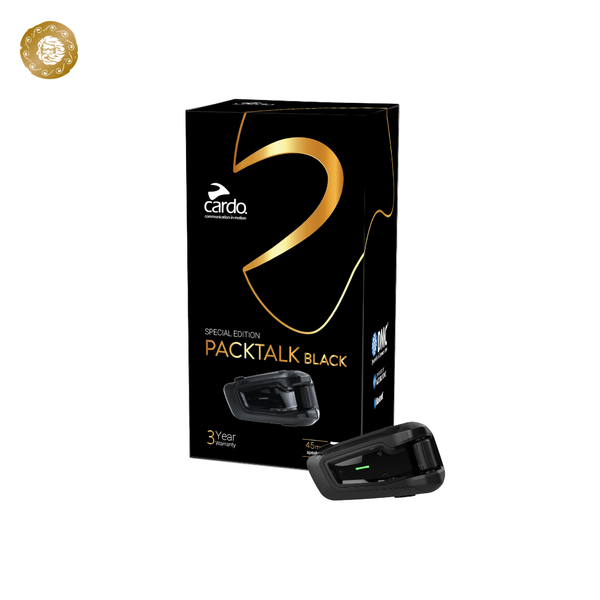  Tai nghe đàm thoại Cardo Packtalk Black (Special Edition) 