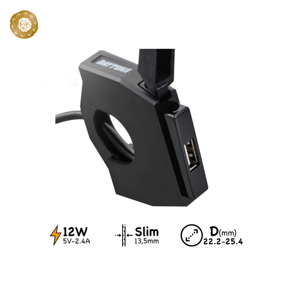 Cùm sạc USB Daytona