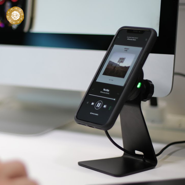  Đầu sạc không dây Quad Lock Wireless Charging Head 
