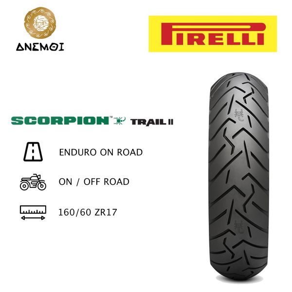  Vỏ lốp Pirelli Scorpion Trail 2 - 160/60ZR17 dành cho Honda CB500X 