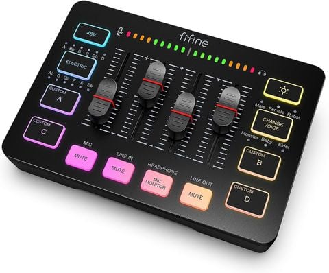 FIFINE SC3 Ampligame USB Mixer