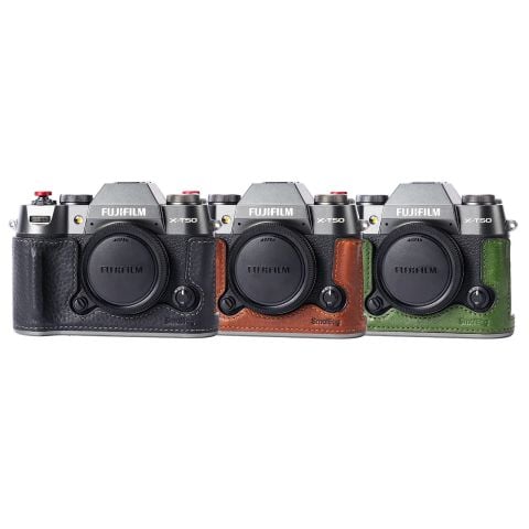 SmallRig Leather Half Case Kit for FUJIFILM X-T50 4709 4710