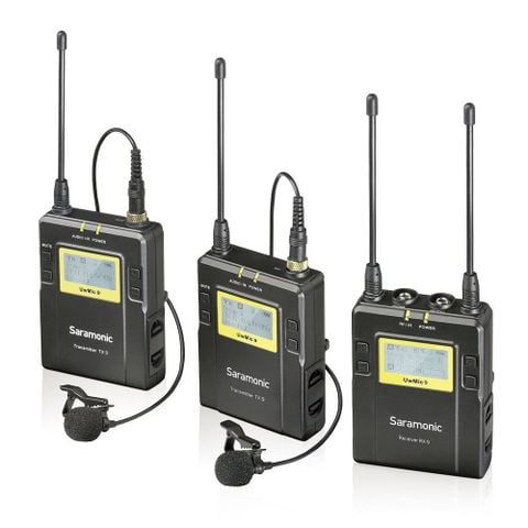 Saramonic Wireless System- UwMic9 Kit 2 (TX9+TX9+RX9) (FS121
