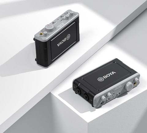 BY-AM1 Dual-Channel Audio Mixer